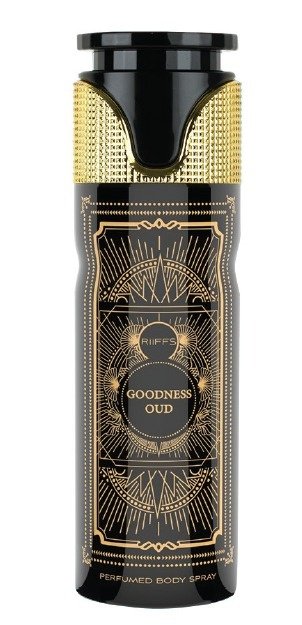 Riiffs Body perfumed Spray Goodness Oud Black 200 ml