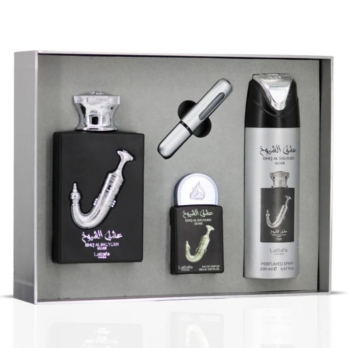 Ishq Al Shuyukh Silver Giftset 4pcs